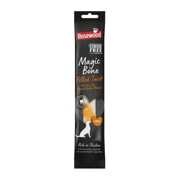 Rosewood Magic Bone Filled Twist Chicken With Peanut Butter 60g