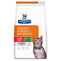Hill'S Prescription Diet C/D Multicare Stress + Metabolic Dry Cat Food With Chicken 3kg