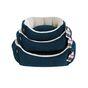 Dream Paws Blue Scalloped Dog Bed Medium